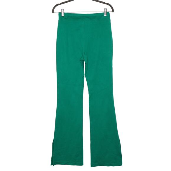 MAEVE ANTHROPOLOGIE Eve Ponte Wide-Leg Pant High Rise Kelly Green Women's XST - Picture 6 of 9